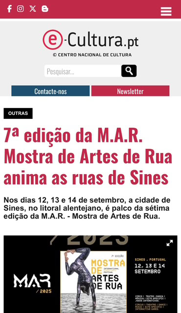 M.A.R. Notícia E-cultura