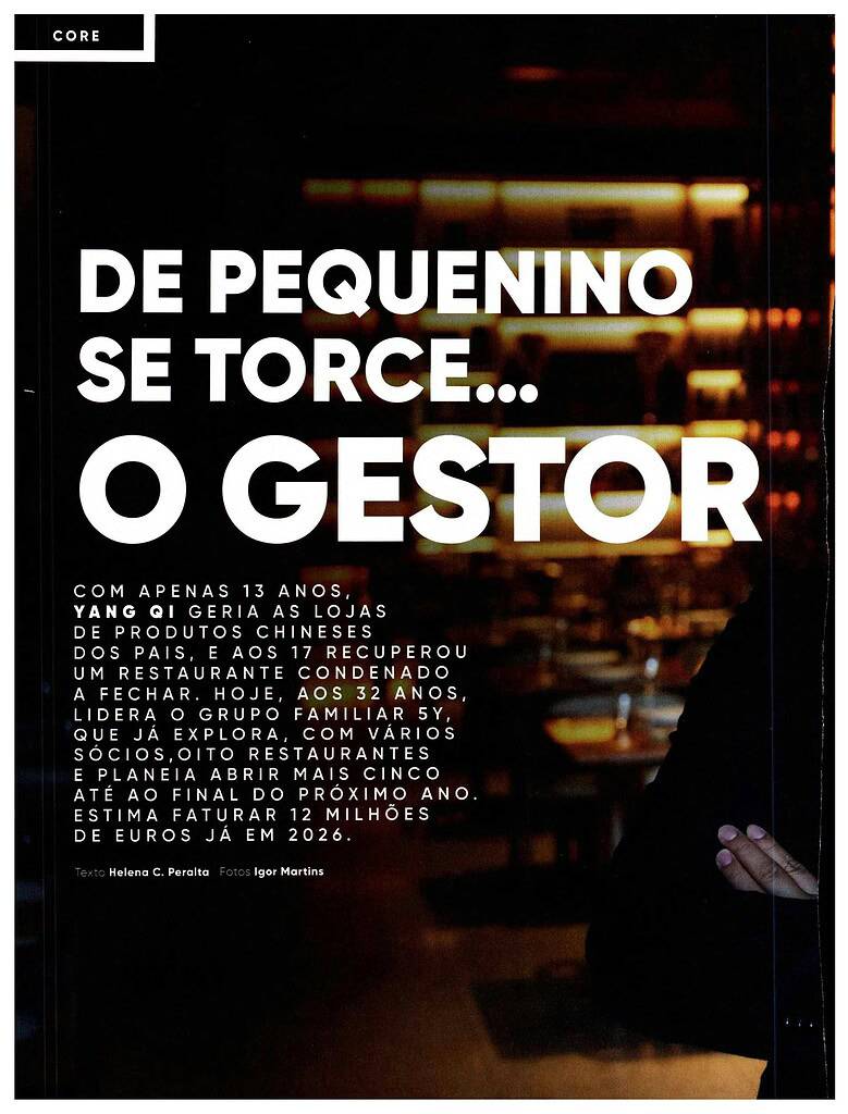 Forbes: De pequenino se torce o gestor