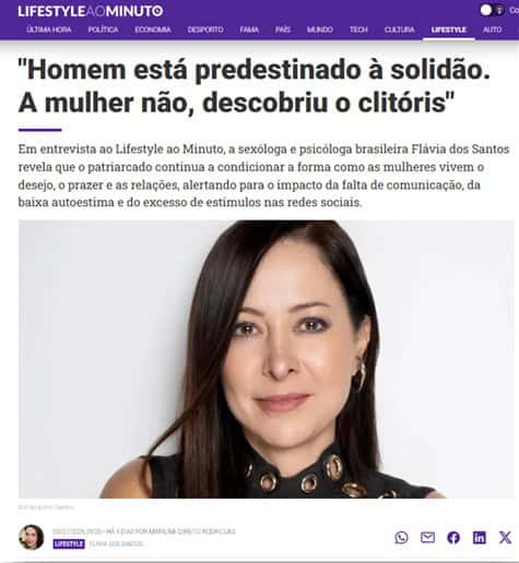 2026_07_Noticias-ao-Minuto_Gleeden_Flavia Estudo revela: maioria das mulheres já fantasiou com outras mulheres
